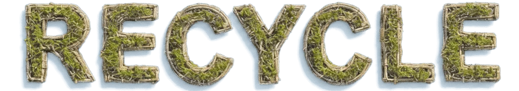 recycle text recycle text